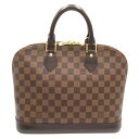 ルイ・ヴィトン LOUIS VUITTON アルマ ハンドバッグ バッグ PVCコーティングキャンバス ダミエ レディース ブラウン系 N51131 【中古】