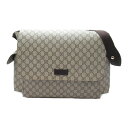 グッチ GUCCI マザーズバッグ ショルダー ショルダーバッグ バッグ GGキャンバス レディース ベージュ系 211131KGDIG8588 【新品】