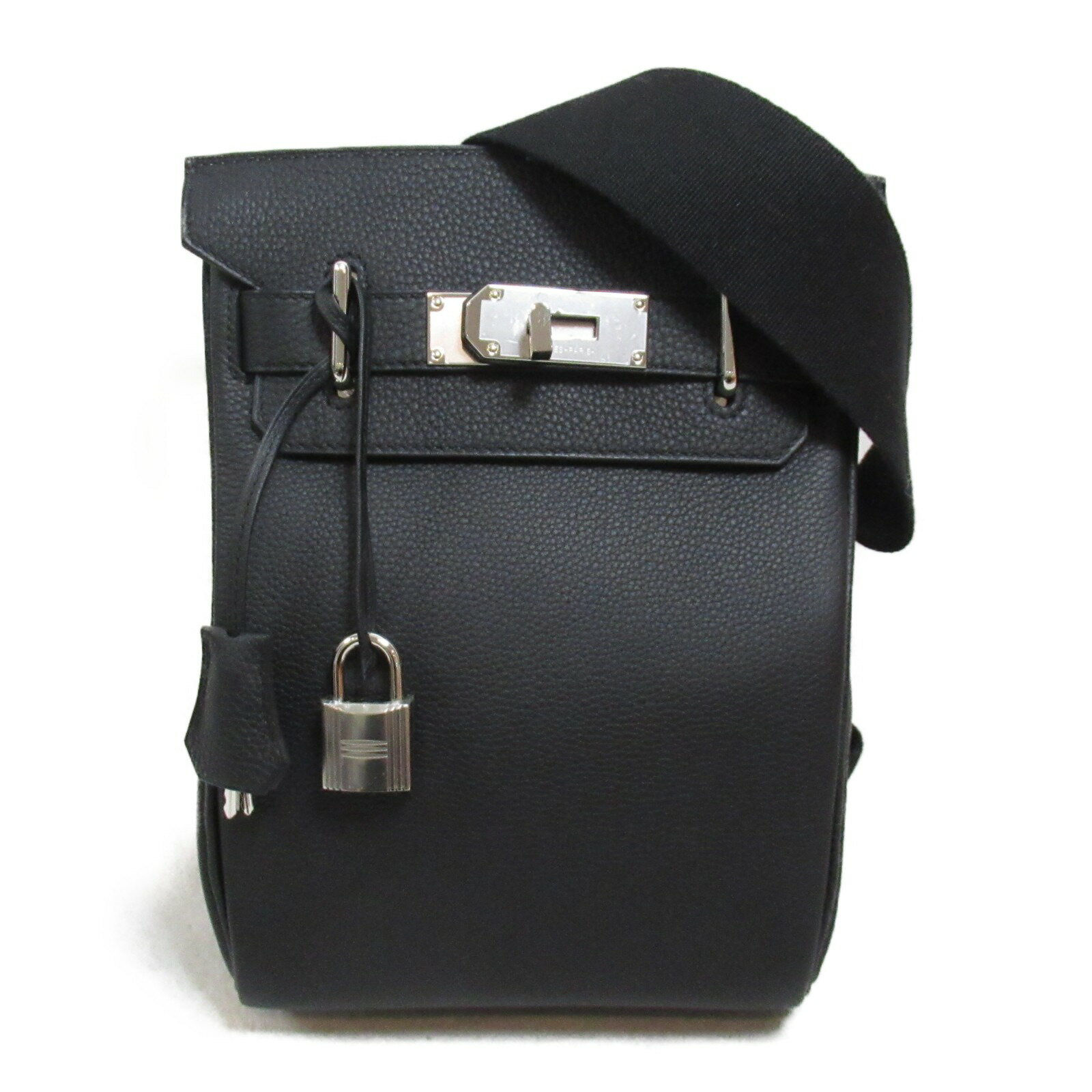 エルメス HERMES アッカドPM アッカドPM ショルダーバッグ ショルダーバッグ バッグ レザー トゴ レディース ブラック系 【中古】のサムネイル