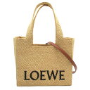 ロエベ LOEWE ロエベフォント トート ミディアム トートバッグ バッグ ラフィア レディース ベージュ系 A685B61X052123 【新品】