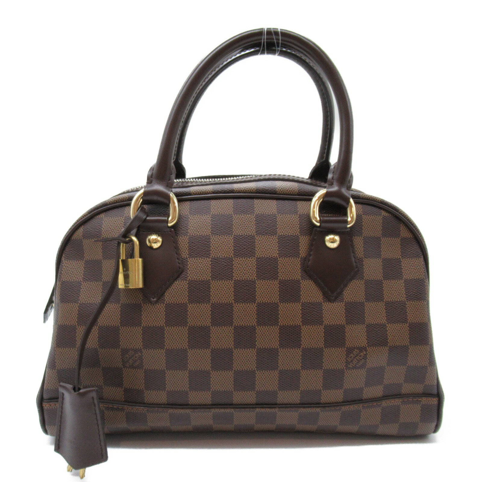 ルイ・ヴィトン LOUIS VUITTON ドゥオモ ハンドバッグ バッグ PVCコーティングキャンバス ダミエ レディース ブラウン系 N60008 【中古】