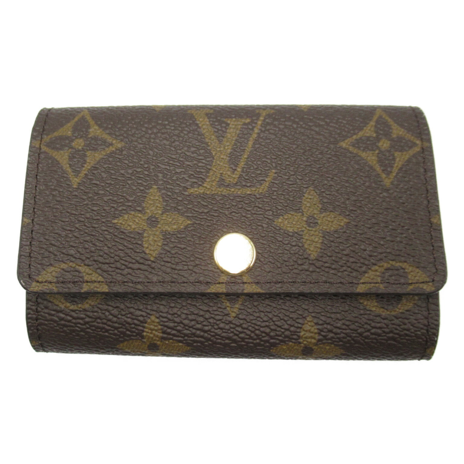 ルイ・ヴィトン LOUIS VUITTON ミュルティクレ6 6連キーケース キーケース アクセサリー PVCコーティングキャンバス モノグラム メンズ レディース ブラウン系 M62630 【中古】