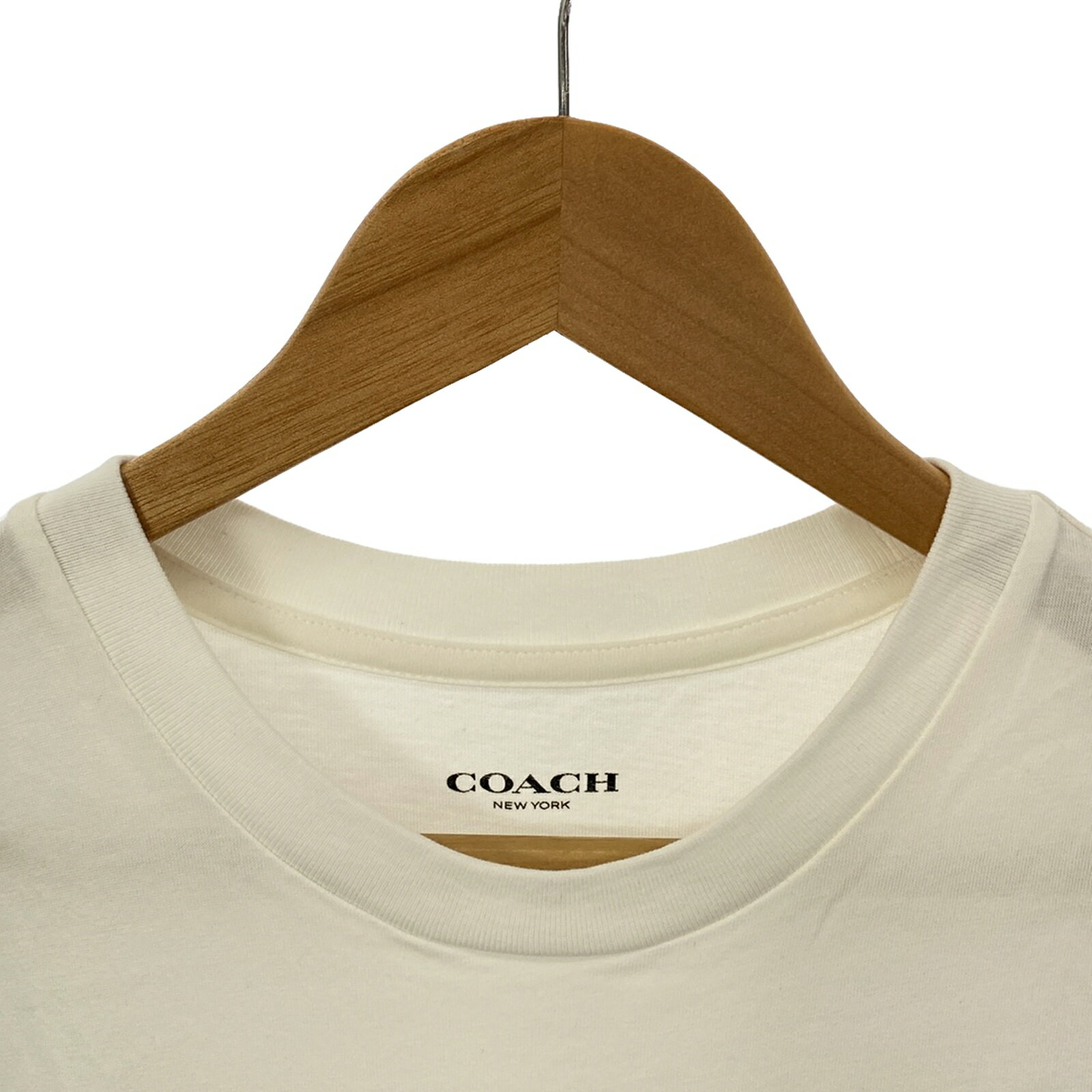 COACH コーチ Tシャツ 半袖 コットン ロゴ 無地 ★国内発送★ 楽天市場】コーチ COACH Tシャツ 半袖Tシャツ 衣料品 トップス
