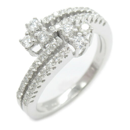≪5千円OFFクーポン×P3倍≫ジュエリー JEWELRY ダイヤモンド リング リング・指輪 ジュエリー K18WG(ホワイトゴールド) ダイヤモンド レディース クリア系 ダイヤ 5.0g プレゼント 誕生日 記念日 ブランド 送料無料【中古】 ≪5千円OFFクーポン×P3倍≫ジュエリー JEWELRY ダイヤモンド リング リング・指輪 ジュエリー K18WG(ホワイトゴールド) ダイヤモンド レディース クリア系 ダイヤ 5.0g プレゼント 誕生日 記念日 ブランド 送料無料【中古】