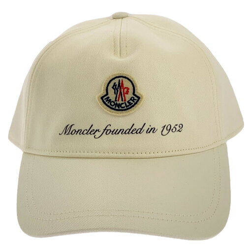 ≪ポイント5倍≫モンクレール MONCLER ベースボールキャップ キャップ 帽子 コットン メンズ レディース ホワイト系 3B000020U162034F 【新品】 ≪ポイント5倍≫モンクレール MONCLER ベースボールキャップ キャップ 帽子 コットン メンズ レディース ホワイト系 3B000020U162034F 【新品】