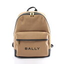 ≪ポイント5倍≫バリー BALLY Bar Treck リュックサック バックパック バッグ レザー ファブリック メンズ レディース ベージュ系 / ブラック系 6304854 【新品】(4)