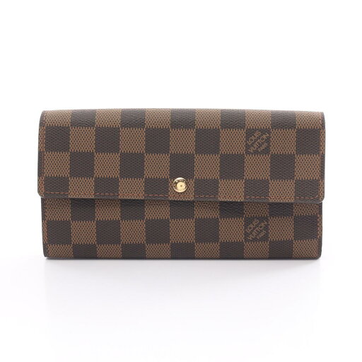 ≪3%OFFクーポン対象≫ルイ・ヴィトン LOUIS VUITTON ポルトフォイユ サラ 二つ折り長財布 財布 PVCコーティングキャンバス レザー ダミエ レディース ブラウン系 N61734 【中古】 ≪3%OFFクーポン対象≫ルイ・ヴィトン LOUIS VUITTON ポルトフォイユ サラ 二つ折り長財布 財布 PVCコーティングキャンバス レザー ダミエ レディース ブラウン系 N61734 【中古】