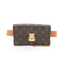 ≪5千円OFFクーポン配布×P5倍≫ルイ・ヴィトン LOUIS VUITTON Sロック ベルトポーチ PM モノグラム ウエストバッグ ボディバッグ バッグ ...