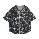 ≪5千円OFFクーポン配布×P5倍≫ルイ・ヴィトン LOUIS VUITTON LV Leaf Denim Baseball Shirt LVリーフデニム ベー...