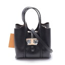 ≪5千円OFFクーポン対象≫トッズ TOD'S Tタイムレス ショッピングバッグ マイクロ ハンドバッグ バッグ レザー レディース ブラック系 XBWTSBA0000Q8EB999 【新品】