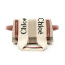 クロエ Chloe WOODY ウエストバッグ ボディバッグ バッグ ファブリック レザー レディース ベージュ系 / ブラウン系 / ホワイト系 CHC24AS681L1790U 【新品】