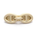 ≪5%OFFクーポン対象≫エルメス HERMES シェーヌダンクル バレッタ アクセサリー GP(ゴールドメッキ) レディース ゴールド系 【中古】