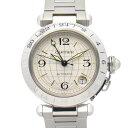 ≪3万円OFFクーポン配布×P5倍≫カルティエ CARTIER パシャC メリディアン 腕時計 時計 ステンレススチール ボーイズ シルバー系 W31029M7...