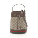 ≪5%OFFクーポン対象≫グッチ GUCCI オフィディア GGスプリーム スモールバケット ハンドバッグ バッグ PVCコーティングキャンバス レザー レディース ベージュ系 / ブラウン系 / マルチカラー 55062196I3B8745 【新品】