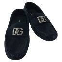ドルチェアンドガッバーナ DOLCE & GABBANA スエード ドライバーシューズ ローファー 靴 カーフ(牛革) メンズ ブルー系 A50598AT4418611542.5 【新品】