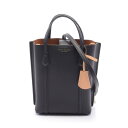 ≪3%OFFクーポン×P3倍≫トリーバーチ Tory Burch PERRY ペリー ミニ トートバッグ バッグ レザー レディース ブラック系 142616001 【新品】