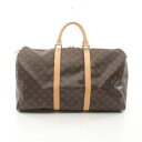 ≪5千円OFFクーポン配布×P5倍≫ルイ・ヴィトン LOUIS VUITTON キーポル50 ボストンバッグ バッグ PVCコーティングキャンバス レザー モノ...