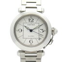 ≪3万円OFFクーポン配布×P5倍≫カルティエ CARTIER パシャC 腕時計 時計 ステンレススチール ボーイズ ホワイト系 W31074M7 プレゼント ...