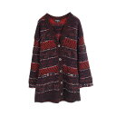 ≪5万円OFFクーポン配布×P5倍≫シャネル CHANEL カーディガン 衣料品 トップス カシミヤ ウール レディース ブラック系 / レッド系 / マルチカ...