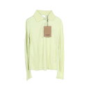 バーバリー BURBERRY ポロシャツ 衣料品 トップス レーヨン レディース グリーン系 8041065 【中古】
