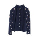 シャネル CHANEL メティエダール 衣料品 アウター ウール レディース ネイビー系 P73143V21533 【中古】