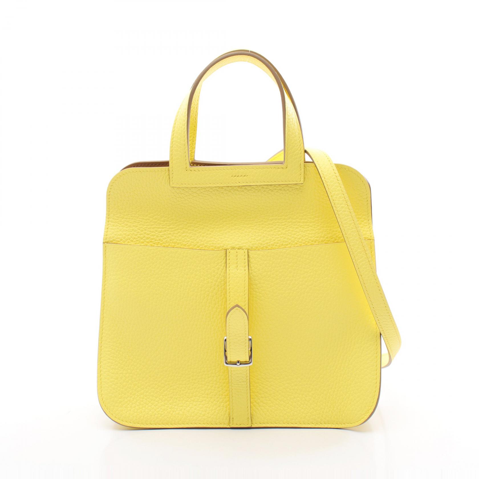 ≪P5倍×新春くじ付き≫エルメス HERMES アルザン25 ビスキュイ ハンドバッグ バッグ トリヨンクレマンス / ヴォースイフト トリヨンクレマンス レディース イエロー系 / ブラウン系 プレゼント 誕生日 記念日 ブランド 送料無料【中古】のサムネイル