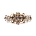 ≪15%OFFクーポン対象≫シャネル CHANEL ココマーク バレッタ アクセサリー GP(ゴールドメッキ) ラインストーン / フェイクパール レディース ...