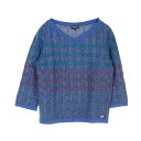 ≪15%OFFクーポン×P5倍≫シャネル CHANEL ニット 衣料品 トップス シルク レディース ブルー系 / マルチカラー P54110 プレゼント 誕...