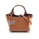 ≪5千円OFFクーポン対象≫トッズ TOD'S ハンドバッグ バッグ レザー レディース ブラウン系 XBWAPAFL000QRI9P13 プレゼント 誕生日 記念日 ブランド 送料無料【新品】