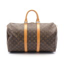 ≪5千円OFFクーポン配布×P5倍≫ルイ・ヴィトン LOUIS VUITTON キーポル45 ボストンバッグ バッグ PVCコーティングキャンバス レザー モノ...