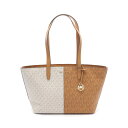マイケルコース Michael Kors JET SET TRAVEL トートバッグ バッグ PVCコーティングキャンバス レディース ブラウン系 / ホワイト系 35F4GTVT6V プレゼント 誕生日 記念日 ブランド 送料無料【新品】(4)