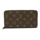 ≪10%OFFクーポン対象≫ルイ・ヴィトン LOUIS VUITTON ジッピー・ウォレット ラウンド長財布 ラウンド財布 財布 PVCコーティングキャンバス モノグラム メンズ レディース ブラウン系 M41896 プレゼント 誕生日 記念日 ブランド 送料無料【中古】(4)