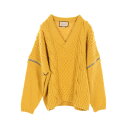≪2千円OFFクーポン対象≫グッチ GUCCI ニット 衣料品 トップス ウール メンズ イエロー系 673684XKB22 プレゼント 誕生日 記念日 ブラン...