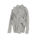 ≪15%OFFクーポン対象≫ルイ・ヴィトン LOUIS VUITTON サッシュ アンド パッチ 衣料品 トップス カシミヤ コットン メンズ グレー系 プレゼ...
