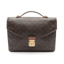 ≪ポイント5倍≫ルイ・ヴィトン LOUIS VUITTON ポルトドキュマン バンドリエール ブリーフケース バッグ PVCコーティングキャンバス レザー モノ...