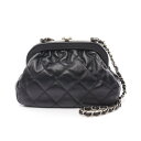 ≪5%OFFクーポン対象≫シャネル CHANEL マトラッセ ショルダーバッグ バッグ レザー レディース ブラック系 AS4717 【中古】