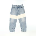 ≪ポイント5倍≫ジルサンダー JIL SANDER デニムパンツ 衣料品 ボトムス コットン レディース ブルー系 / ホワイト系 J02KA0230 【中古】