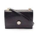 ≪8万円OFFクーポン配布×P5倍≫エルメス HERMES ショルダーバッグ バッグ エキゾチックレザー リザード レディース ブラック系 【中古】