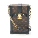 ≪10%OFFクーポン対象≫ルイ・ヴィトン LOUIS VUITTON ポシェット トランクヴェルティカル モノグラム ショルダーバッグ バッグ PVCコーティ...