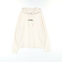 ≪ポイント5倍≫ジルサンダー JIL SANDER パーカー 衣料品 トップス コットン メンズ ホワイト系 J47GU0002 【中古】