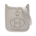 エルメス HERMES エヴリンTPM グリペール ショルダーバッグ バッグ トリヨンクレマンス トリヨンクレマンス レディース ホワイト系 【中古】