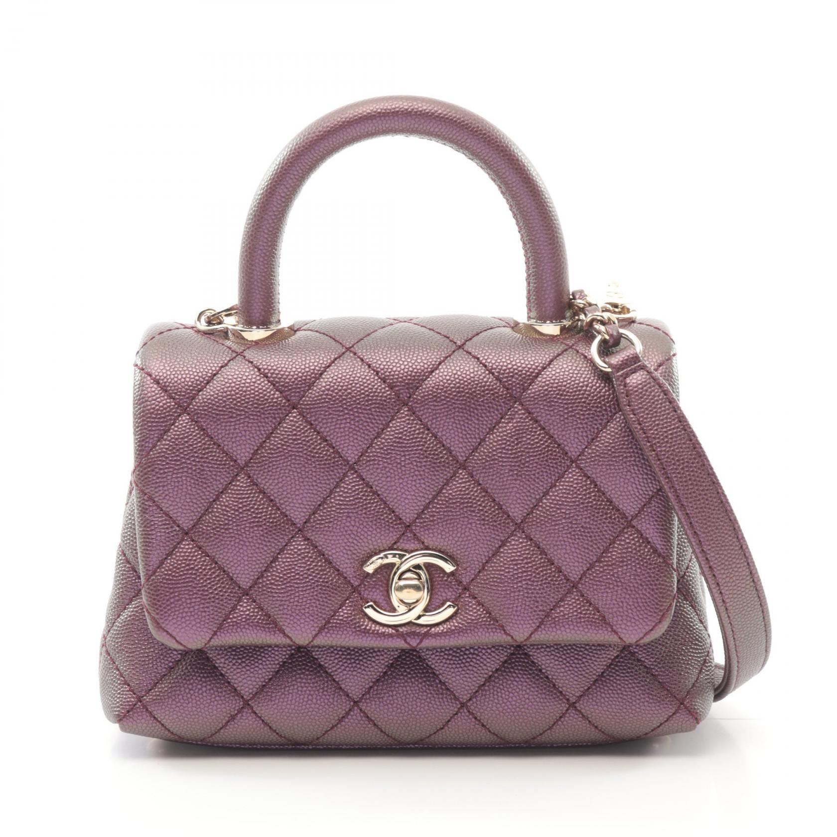 楽天市場】ココハンドル chanel(カラーパープル)(レディース 楽天市場】ココハンドル chanel(カラーパープル)(レディース