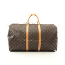 ≪5千円OFFクーポン配布×P5倍≫ルイ・ヴィトン LOUIS VUITTON キーポル55 ボストンバッグ バッグ PVCコーティングキャンバス レザー モノ...