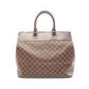 ≪ポイント5倍≫ルイ・ヴィトン LOUIS VUITTON グリニッジPM ダミエエベヌ ボストンバッグ バッグ PVCコーティングキャンバス レザー メンズ ...