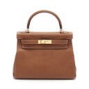 エルメス HERMES ケリー28 ハンドバッグ バッグ トゴ トゴ ...(4)