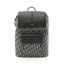 ≪3万円OFFクーポン配布×P5倍≫ディオール Dior MOTION リュックサック バックパック バッグ キャンバス レザー メンズ アイボリー系 / ネイ...