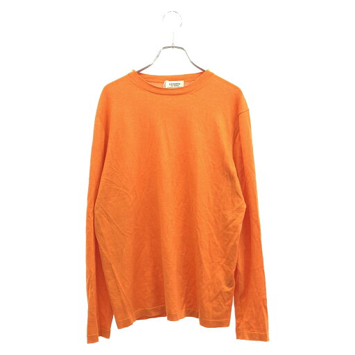 ≪5%OFFクーポン対象≫エルメス HERMES ニット カシミヤ シルク 20SS ニット 衣料品 トップス カシミヤ レディース オレンジ系 【中古】 ≪5%OFFクーポン対象≫エルメス HERMES ニット カシミヤ シルク 20SS ニット 衣料品 トップス カシミヤ レディース オレンジ系 【中古】
