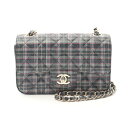 ≪7%OFFクーポン×P5倍≫シャネル CHANEL ミニマトラッセ ショルダーバッグ バッグ レザー レディース ネイビー系 / マルチカラー 【中古】(4)