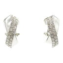 ≪10%OFFクーポン対象≫ジュエリー JEWELRY ダイヤモンド イヤリング イヤリング ジュエリー K18WG(ホワイトゴールド) ダイヤモンド レディース クリア系 ダイヤ 4.8g 【中古】(4)