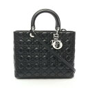 ディオール Dior レディディオール カナージュ ラージ ハンドバッ...(4)